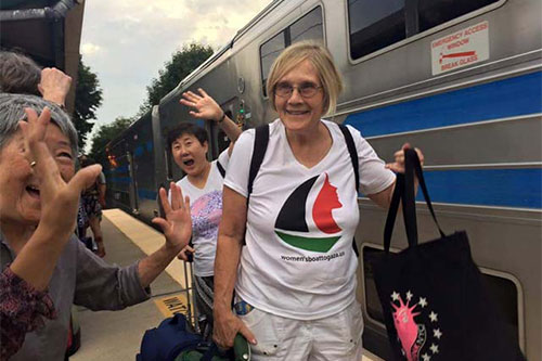 Mujeres rumbo a Gaza “Mujeres rumbo a Gaza” inicia su viaje de lucha contra el bloqueo sionista
